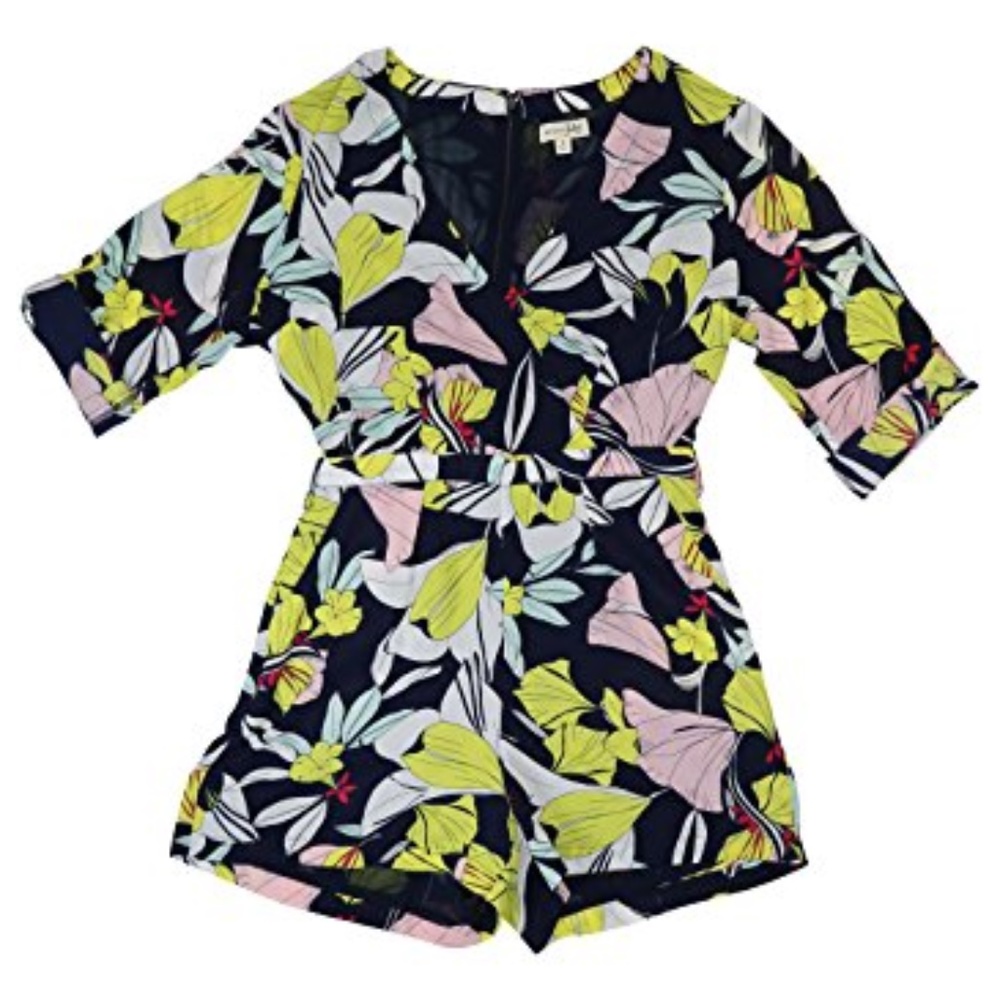 NWT Maison jules Floral Romper